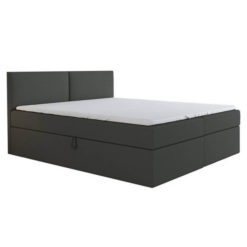 A&J MöbelLand GmbH Boxspringbett UNN mit Bettkasten, Topper und gepolstertem Kopfteil. (Boxspringbett mit Bettkasten und gepolstertem Kopfteil. Inclusiv Topper !, TOP ANGEBOT), Länge 208 Höhe 106 cm A&J MöbelLand GmbH Boxspringbett UNN mit Bettkasten, Topper und gepolstertem Kopfteil. (Boxspringbett mit Bettkasten und gepolstertem Kopfteil. Inclusiv Topper !, TOP ANGEBOT), Länge 208 Höhe 106 cm von A&J MöbelLand GmbH