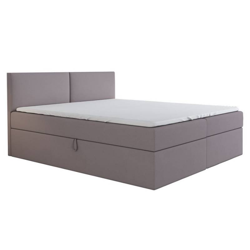 A&J MöbelLand GmbH Boxspringbett UNN mit Bettkasten, Topper und gepolstertem Kopfteil. (Boxspringbett mit Bettkasten und gepolstertem Kopfteil. Inclusiv Topper !, TOP ANGEBOT), Länge 208 Höhe 106 cm von A&J MöbelLand GmbH