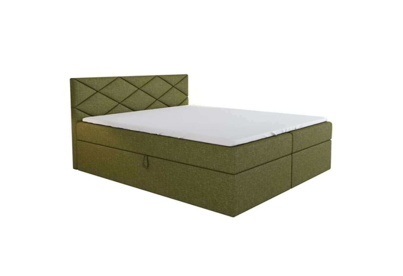 A&J MöbelLand GmbH Boxspringbett XAVI mit 2 Bettkästen und Topper. (Boxspringbett mit Bettkasten und gepolstertem Kopfteil. Inclusive Topper – nur jetzt erhältlich!, TOP ANGEBOT), Länge 208 cm Höhe 106 cm A&J MöbelLand GmbH Boxspringbett XAVI mit 2 Bettkästen und Topper. (Boxspringbett mit Bettkasten und gepolstertem Kopfteil. Inclusive Topper – nur jetzt erhältlich!, TOP ANGEBOT), Länge 208 cm Höhe 106 cm von A&J MöbelLand GmbH