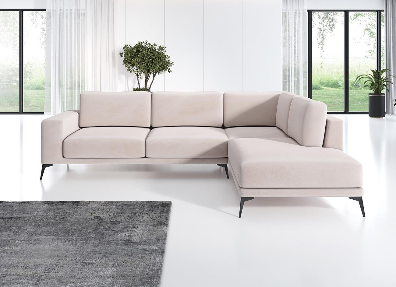 A&J MöbelLand GmbH Ecksofa ZORANO 2 von A&J MöbelLand GmbH