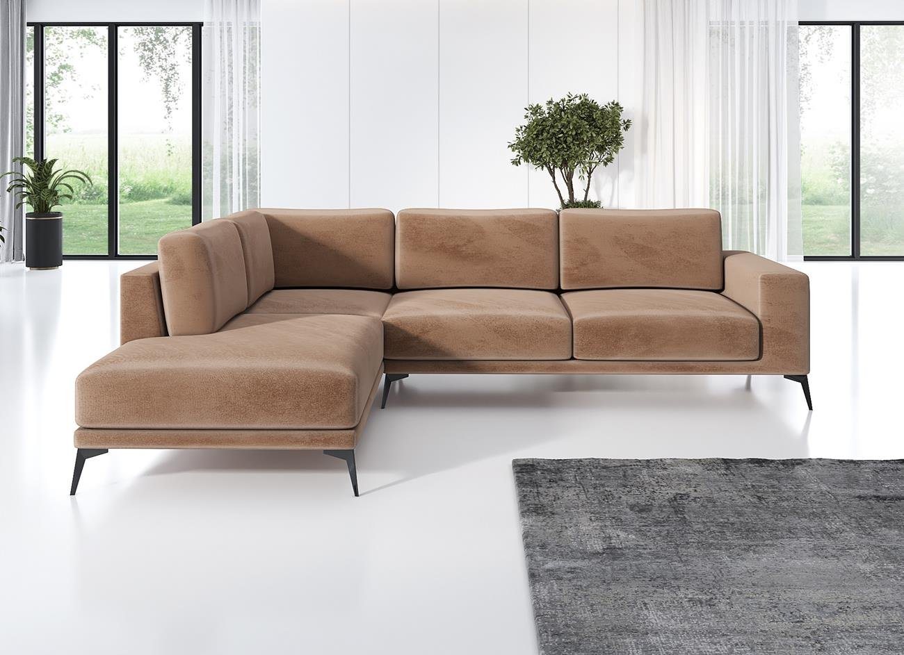 A&J MöbelLand GmbH Ecksofa ZORANO 2 von A&J MöbelLand GmbH