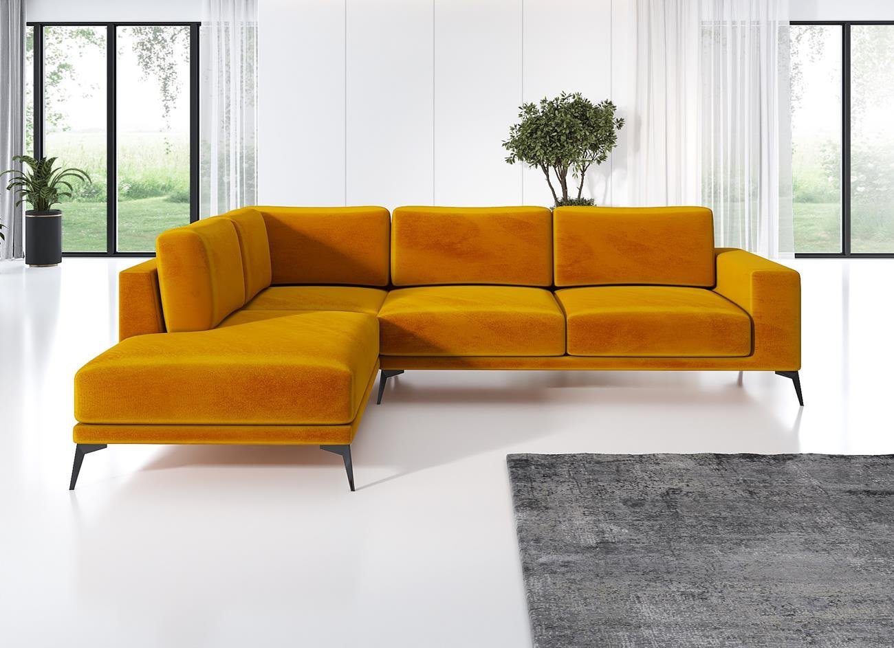 A&J MöbelLand GmbH Ecksofa ZORANO 2 von A&J MöbelLand GmbH