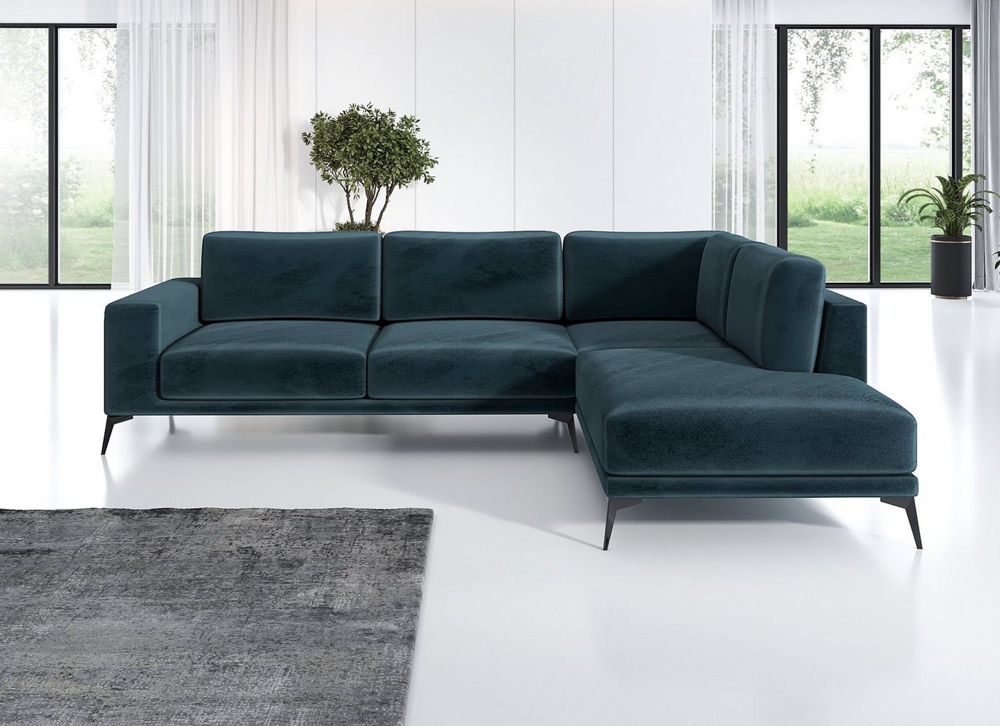 A&J MöbelLand GmbH Ecksofa ZORANO 3 von A&J MöbelLand GmbH