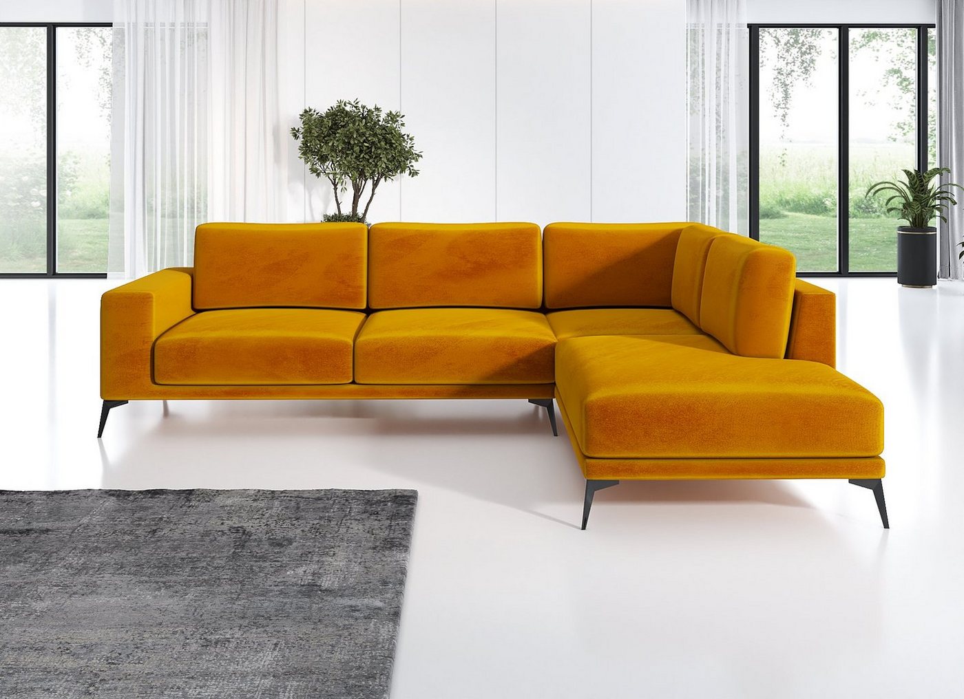 A&J MöbelLand GmbH Ecksofa ZORANO 3 von A&J MöbelLand GmbH