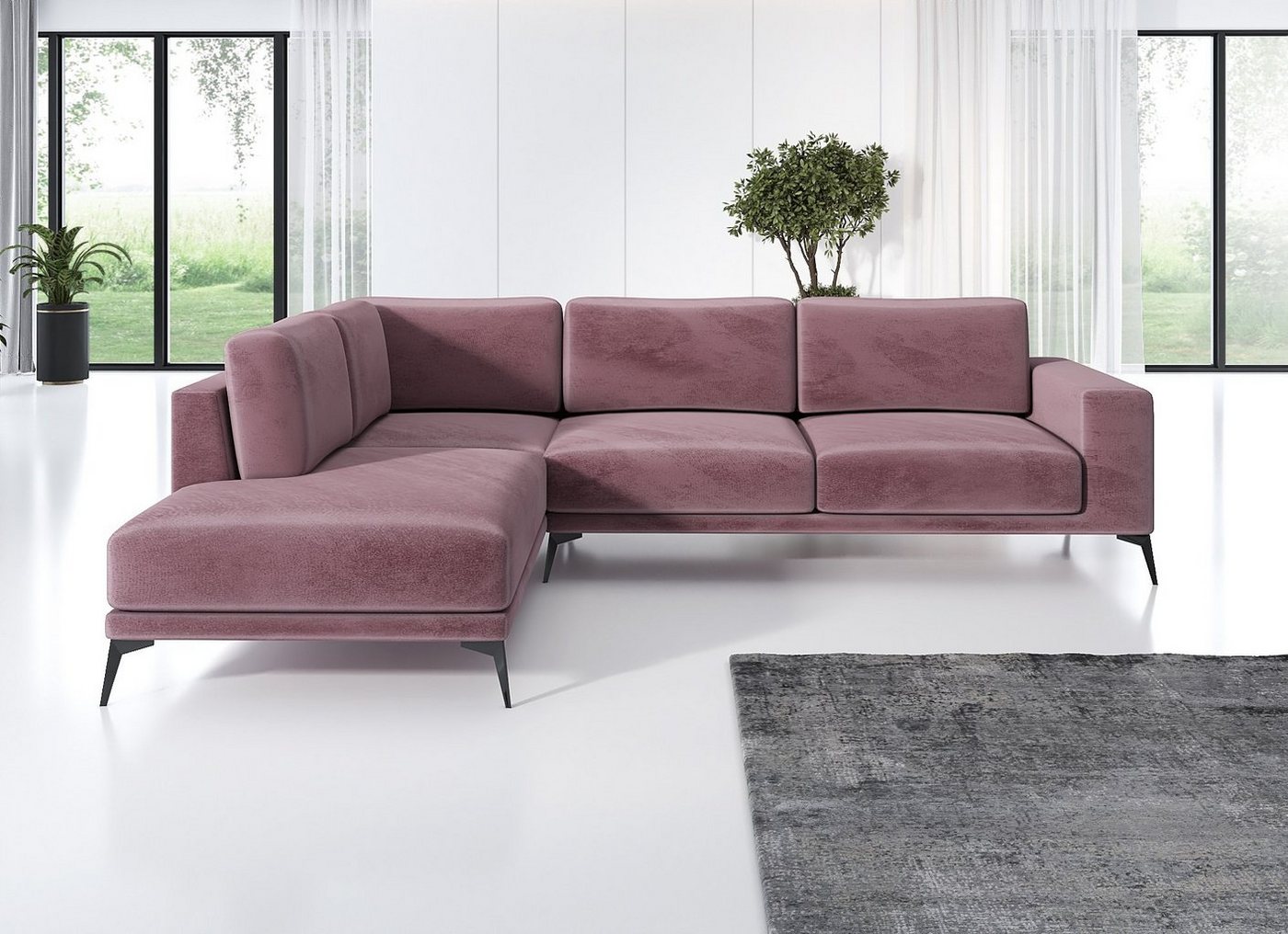 A&J MöbelLand GmbH Ecksofa ZORANO von A&J MöbelLand GmbH