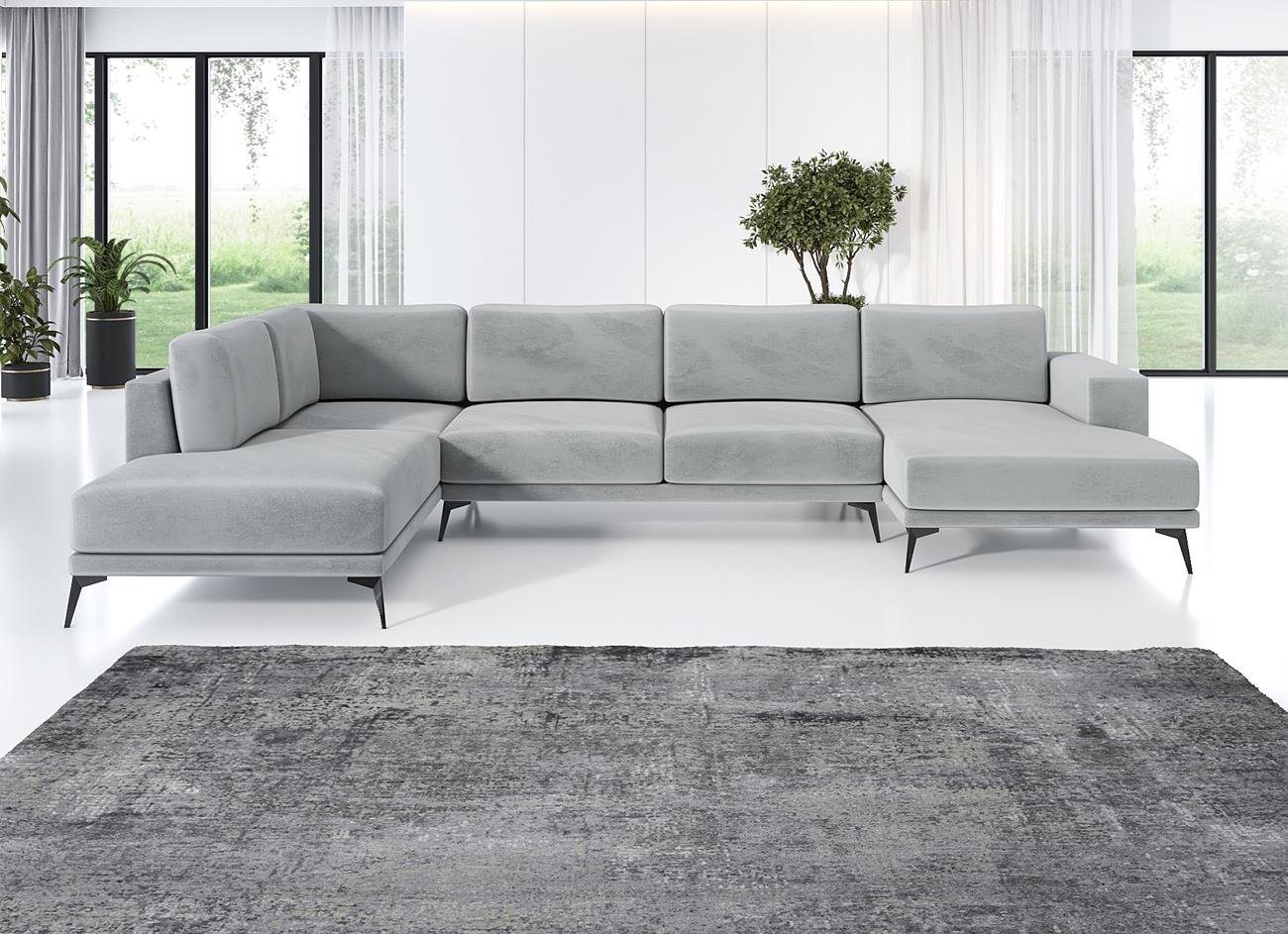 A&J MöbelLand GmbH Ecksofa Zorano LU MAX von A&J MöbelLand GmbH