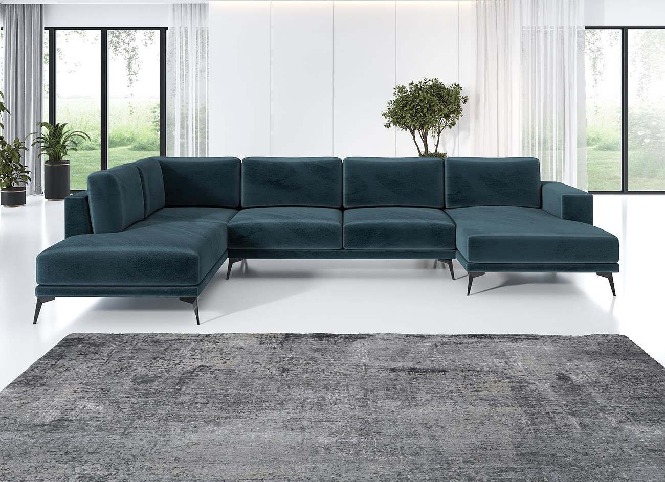 A&J MöbelLand GmbH Ecksofa Zorano LU MAX von A&J MöbelLand GmbH