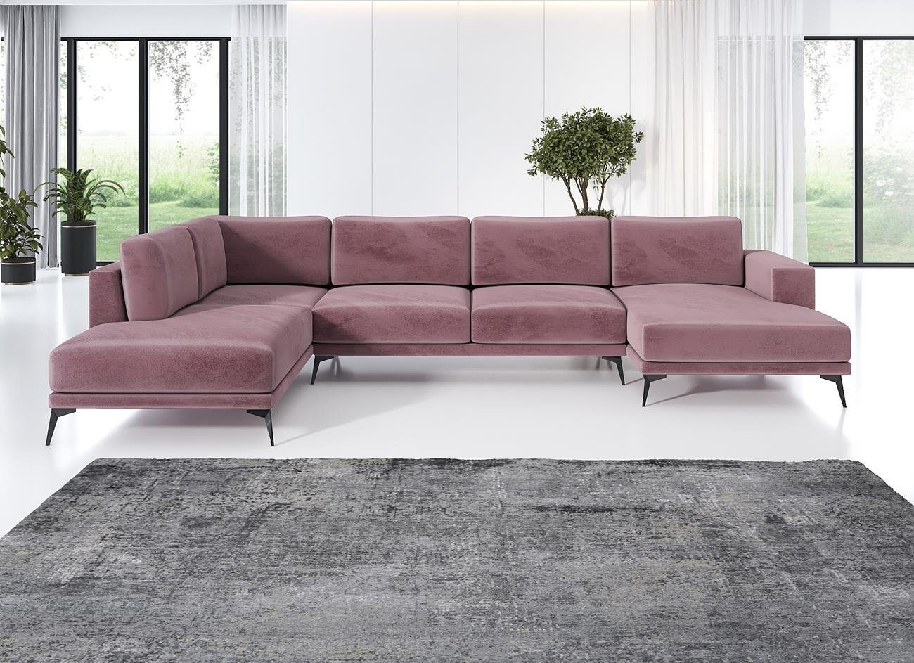 A&J MöbelLand GmbH Ecksofa Zorano LU MAX von A&J MöbelLand GmbH