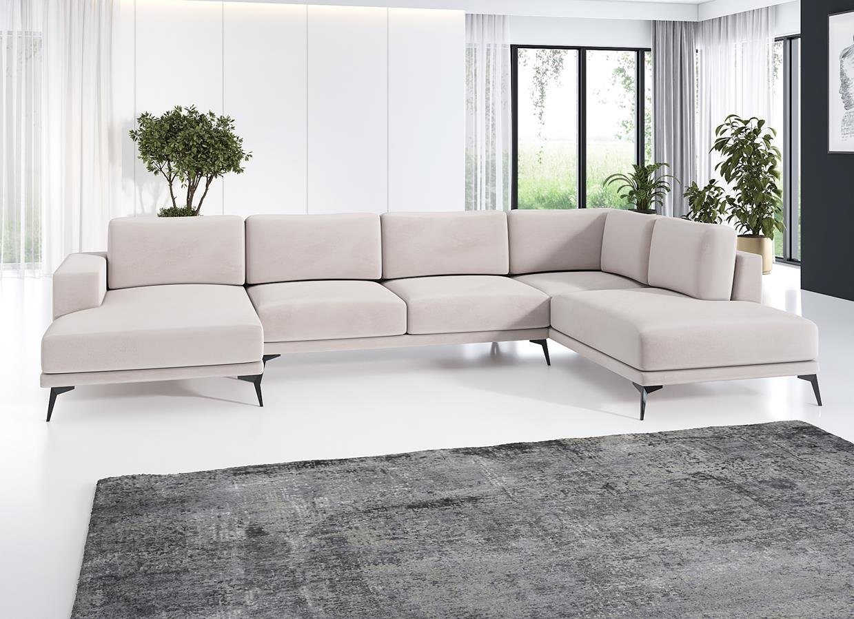 A&J MöbelLand GmbH Ecksofa Zorano PU MAX von A&J MöbelLand GmbH