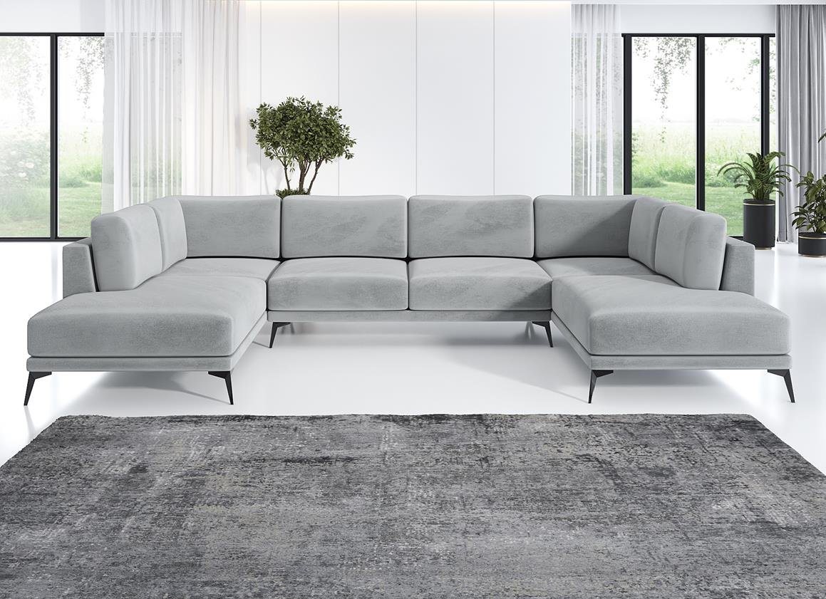 A&J MöbelLand GmbH Ecksofa Zorano U MAX von A&J MöbelLand GmbH