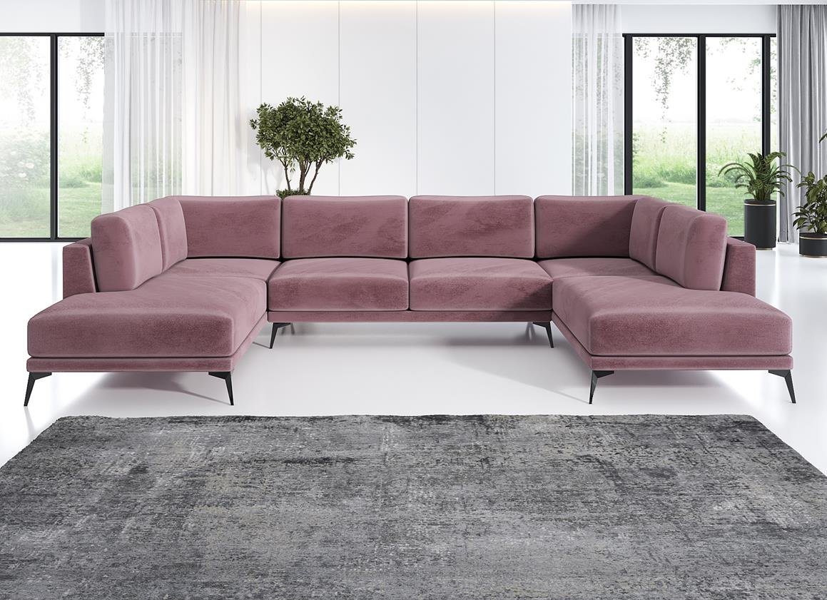 A&J MöbelLand GmbH Ecksofa Zorano U MAX von A&J MöbelLand GmbH