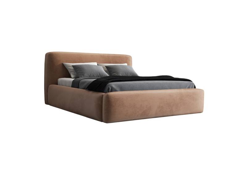 A&J MöbelLand GmbH Polsterbett LUMO mit Matratze und Bettkasten. (Bett mit Kopfteil. Matratze und Lattenrost Inclusive! Bettkasten mit großem Stauraum. Viele Varianten zur Auswahl – wählen Sie Größe und Farbe!, TOP ANGEBOT), Länge: 220 cm Höhe Kopfteil: 100 cm A&J MöbelLand GmbH Polsterbett LUMO mit Matratze und Bettkasten. (Bett mit Kopfteil. Matratze und Lattenrost Inclusive! Bettkasten mit großem Stauraum. Viele Varianten zur Auswahl – wählen Sie Größe und Farbe!, TOP ANGEBOT), Länge: 220 cm Höhe Kopfteil: 100 cm von A&J MöbelLand GmbH