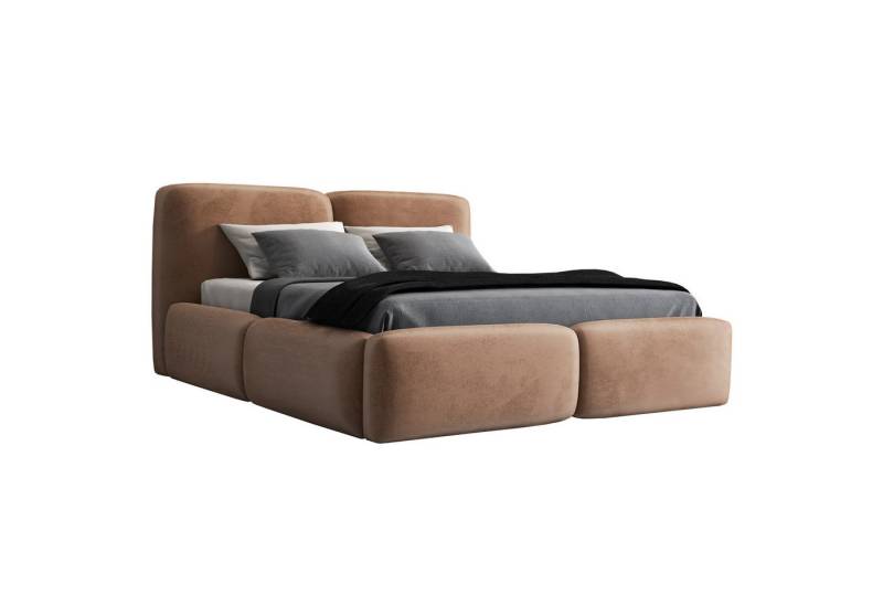 A&J MöbelLand GmbH Polsterbett OLKE-OM mit Bettkasten und Lattenrost. (Bett mit Kopfteil. Lattenrost und Bettkasten Inclusive! Viele Varianten zur Auswahl – wählen Sie Größe und Farbe!, TOP ANGEBOT), Länge: 220 cm Höhe Kopfteil: 100 cm A&J MöbelLand GmbH Polsterbett OLKE-OM mit Bettkasten und Lattenrost. (Bett mit Kopfteil. Lattenrost und Bettkasten Inclusive! Viele Varianten zur Auswahl – wählen Sie Größe und Farbe!, TOP ANGEBOT), Länge: 220 cm Höhe Kopfteil: 100 cm von A&J MöbelLand GmbH