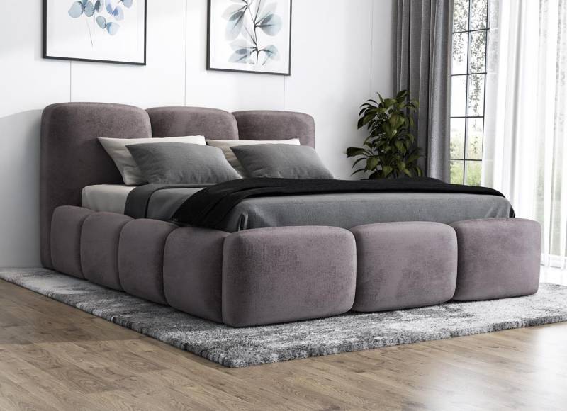 A&J MöbelLand GmbH Polsterbett STARK mit Matratze, Lattenrost und Bettkasten. (Bett mit Kopfteil. Matratze und Lattenrost Inclusive! Bettkasten mit großem Stauraum. Viele Varianten zur Auswahl – wählen Sie Größe und Farbe!, TOP ANGEBOT), Länge: 220 cm Höhe Kopfteil: 100 cm A&J MöbelLand GmbH Polsterbett STARK mit Matratze, Lattenrost und Bettkasten. (Bett mit Kopfteil. Matratze und Lattenrost Inclusive! Bettkasten mit großem Stauraum. Viele Varianten zur Auswahl – wählen Sie Größe und Farbe!, TOP ANGEBOT), Länge: 220 cm Höhe Kopfteil: 100 cm von A&J MöbelLand GmbH