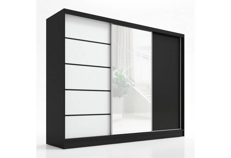 A&J MöbelLand GmbH Schiebetürenschrank AURI 2 mit 3 Schubladen und Spiegel A&J MöbelLand GmbH Schiebetürenschrank AURI 2 mit 3 Schubladen und Spiegel von A&J MöbelLand GmbH