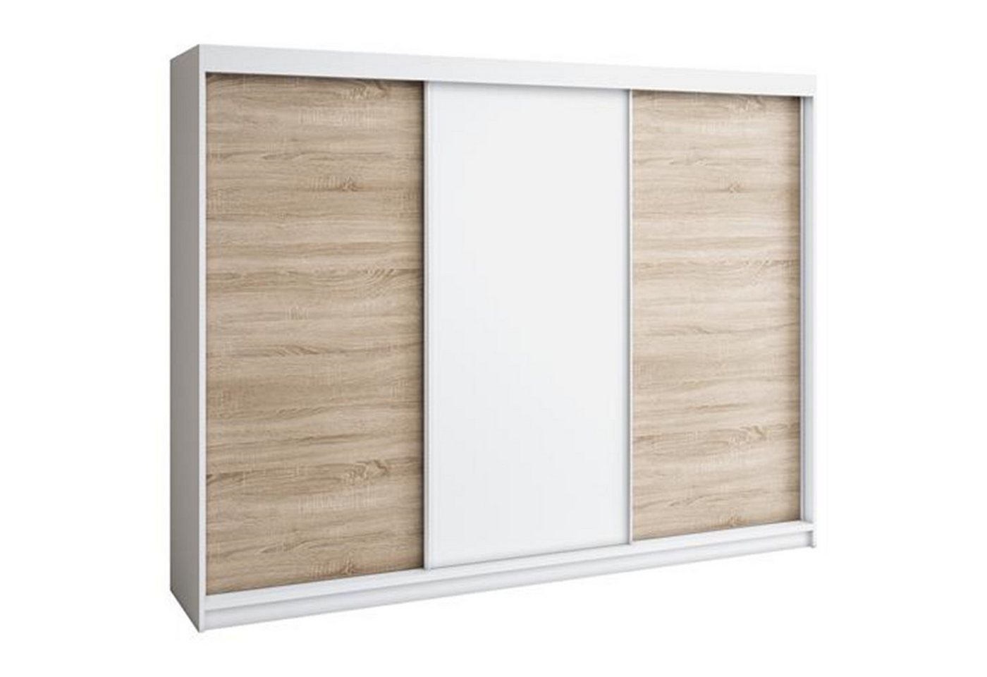 A&J MöbelLand GmbH Schiebetürenschrank MERI 200 cm 3-türig Schrank mit 4 Schubladen (TOP ANGEBOT! Geräumiger Schrank mit einer Breite von 200 cm und Spiegel, ideal zur Aufbewahrung von Kleidung und Accessoires. 4 Schubladen und viel Stauraum. TOP PRODUKT! Wählen Sie das ideale Modell für Ihr Schlafzimmer!, Inclusive 4 Schubladen) Breite: 200 cm, Höhe: 215 cm, Tiefe: 59,5 cm A&J MöbelLand GmbH Schiebetürenschrank MERI 200 cm 3-türig Schrank mit 4 Schubladen (TOP ANGEBOT! Geräumiger Schrank mit einer Breite von 200 cm und Spiegel, ideal zur Aufbewahrung von Kleidung und Accessoires. 4 Schubladen und viel Stauraum. TOP PRODUKT! Wählen Sie das ideale Modell für Ihr Schlafzimmer!, Inclusive 4 Schubladen) Breite: 200 cm, Höhe: 215 cm, Tiefe: 59,5 cm von A&J MöbelLand GmbH