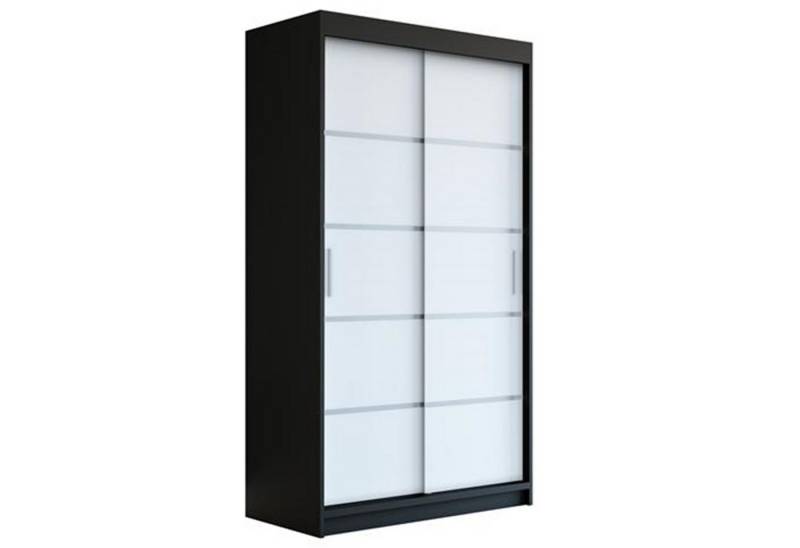 A&J MöbelLand GmbH Schwebetürenschrank PARIS 2-türig Schrank (TOP ANGEBOT! Geräumiger Schrank mit viel Stauraum:6 Regalen und 1 Kleiderstange – -ideal zur Aufbewahrung von Kleidung und Accessoires. TOP PRODUKT! Farbe und Größe (120 cm, 160 cm, 180 cm) zur Auswahl -wählen Sie das ideale Modell für Ihr Schlafzimmer!, Kleiderschrank mit Regalen) Breite: 120 cm, 140 cm, 160 cm, Höhe: 215 cm, Tiefe: 59,5 cm von A&J MöbelLand GmbH