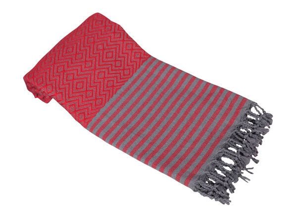 A&R Textile A&R Hamamtuch Saunatuch Strandtuch Badetuch "Kusadasi" Handtuch mehrfarbig 100 x 180 cm von A&R Textile