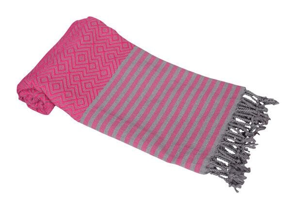 A&R Textile A&R Hamamtuch Saunatuch Strandtuch Badetuch "Kusadasi" Handtuch mehrfarbig 100 x 180 cm von A&R Textile