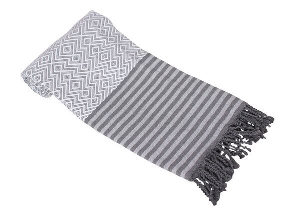 A&R Textile A&R Hamamtuch Saunatuch Strandtuch Badetuch "Kusadasi" Handtuch mehrfarbig 100 x 180 cm von A&R Textile