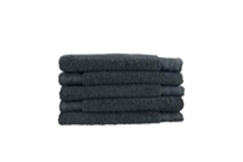 ARTG® Excellent Gästetuch DELUXE - 700 Gramm - 5er Pack- 40 x 60 cm - Dark Grey von A&R Towels & Bathrobes