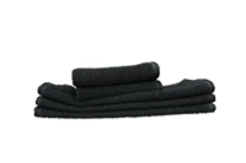 ARTG Towelzz® Washlappen, 10er Pack, Schwarz von A&R Towels & Bathrobes