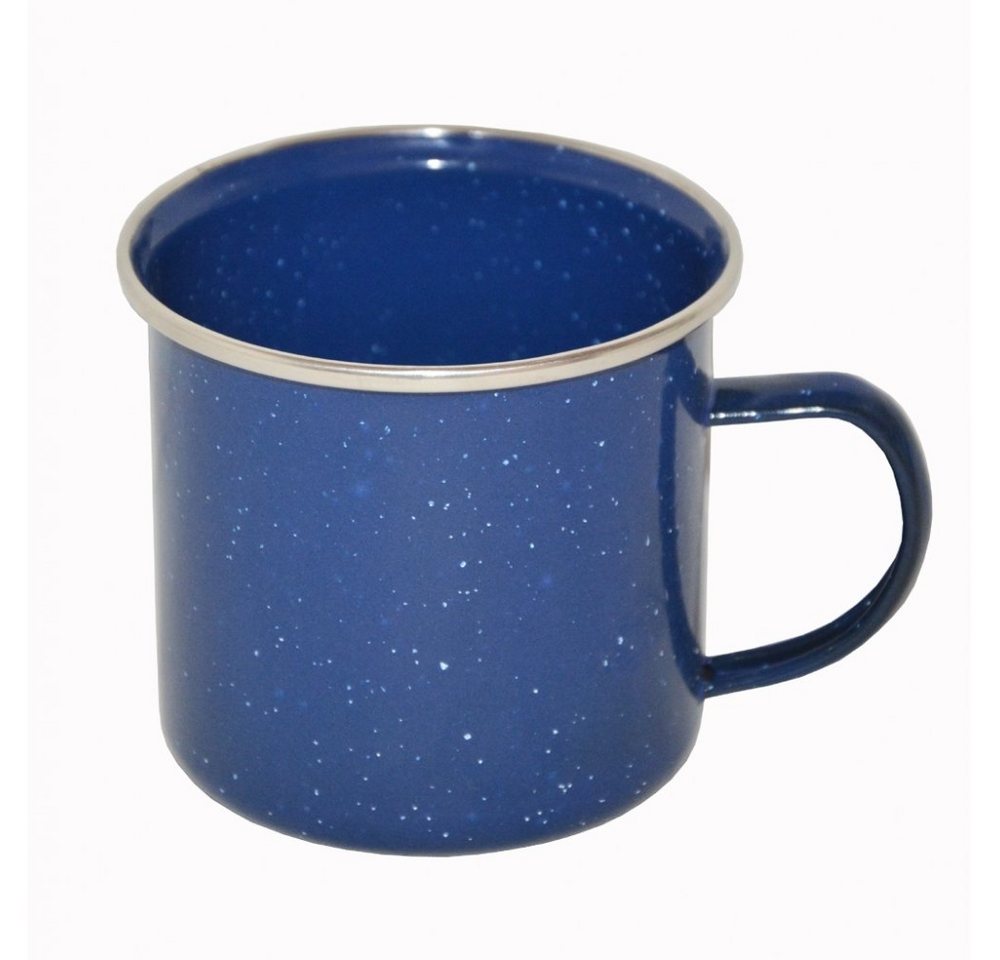 A. Blöchl Tasse Tasse emaillierter Stahl blau neu (330 ml), emaillierten Stah, Emaille von A. Blöchl