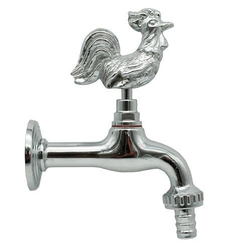 L'ARTISTICA F.LLI PERINCIOLI | Wasserhahn mit verchromtem Hahngriff, Wasserhahn aus Messing für Säulen- oder Wandbrunnen, 165 x 137 mm L'ARTISTICA F.LLI PERINCIOLI | Wasserhahn mit verchromtem Hahngriff, Wasserhahn aus Messing für Säulen- oder Wandbrunnen, 165 x 137 mm von A. F. LLI PERINCIOLI