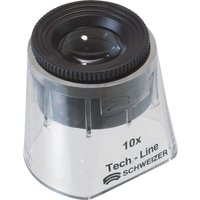 Standlupe Tech-Line Vergr. 10x Fix Linsen-D.30mm s von A. SCHWEIZER GMBH