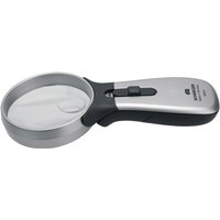 Handleuchtlupe Tech-Line classic Vergrößerung 4x led Linsen-Ø 55,0 mm von SCHWEITZER