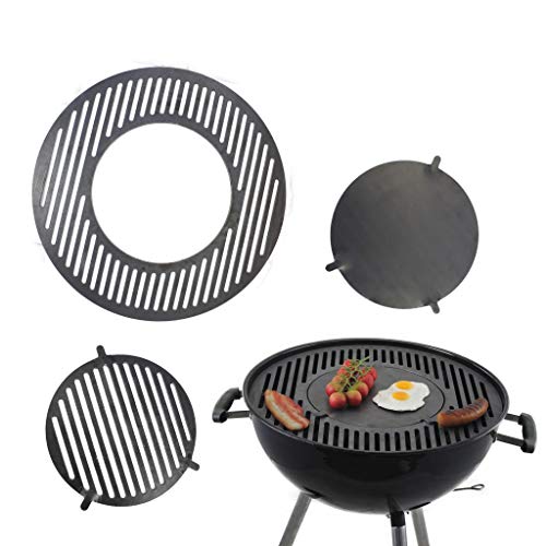 3er Set Feuerplatte Grillrost für Dutch Oven Kugelgrill 47er 50er 57er 60er 67er (für 47er Kugelgrill #472) von A. Weyck Tools