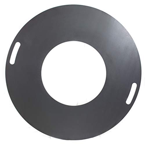Feuerplatte/Ring für Feuerschale 85cm erhältlich in 4, 5, 6, 8, 10mm Grillplatte Grillring Plancha (85cm 5mm #47) von A. Weyck Tools