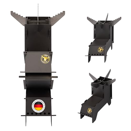 Raketenofen Stecksystem Stahl Campingkocher Ofen Rocket Stove Camping M #610 Raketenofen Stecksystem Stahl Campingkocher Ofen Rocket Stove Camping M #610 von A. Weyck Tools