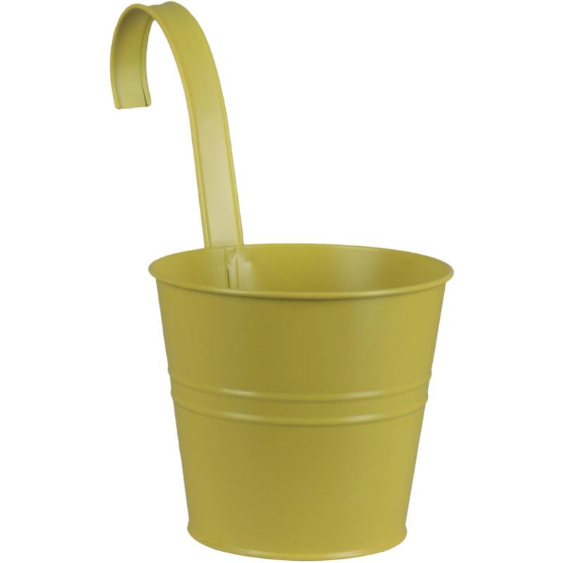 A.H.G. Zink-Hängetopf Ø 14 cm x 24 cm Grün Lackiert von A.H.G.