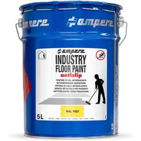 A.M.P.E.R.E. Bodenmarkierungsfarbe Traffic Floor Paint antislip, 5 l, gelb von A.M.P.E.R.E.