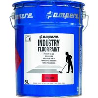 A.M.P.E.R.E. Bodenmarkierungsfarbe Traffic Industry Floor Paint 5L rot von A.M.P.E.R.E