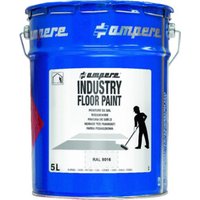 A.M.P.E.R.E. Bodenmarkierungsfarbe Traffic Industry Floor Paint 5L weiß von A.M.P.E.R.E