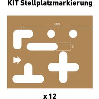 A.M.P.E.R.E. Schablonen-Set Stellplatzmarkierung A.M.P.E.R.E. Schablonen-Set Stellplatzmarkierung von A.M.P.E.R.E.