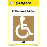 A.M.P.E.R.E. Schablonenset Schablonen KIT Handicap 50 cm x 60 cm von A.M.P.E.R.E