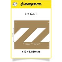 A.M.P.E.R.E. Schablonenset Schablonen KIT Zebra von A.M.P.E.R.E