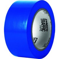 A.M.P.E.R.E. Traffic Tape Standard 0,15 mm Dicke 50mm x 33m Blau von A.M.P.E.R.E