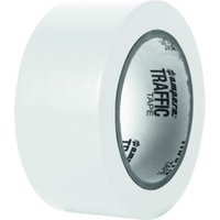 A.M.P.E.R.E. Traffic Tape Standard 0,15 mm Dicke 50mm x 33m Weiß von A.M.P.E.R.E