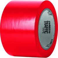 A.M.P.E.R.E. Traffic Tape Standard 0,15 mm Dicke 75mm x 33m Rot von A.M.P.E.R.E