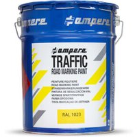 AMPERE TRAFFIC PAINT Straßenmarkierungsfarbe Traffic Paint 5kg rot Road Marking Paint von A.M.P.E.R.E
