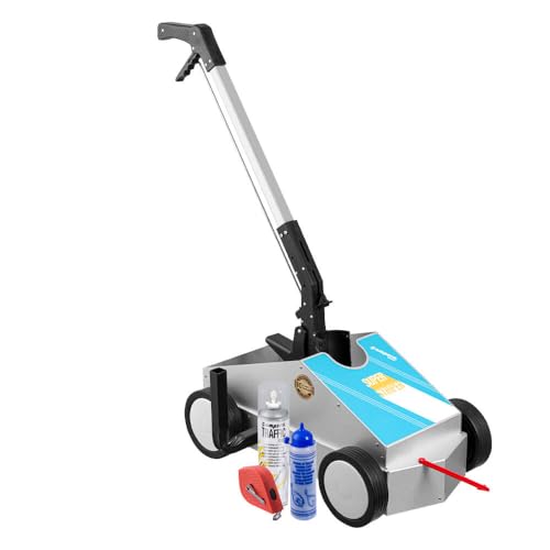 A.M.P.E.R.E. Markierungsgerät Perfekt-Super-Striper inkl. weißer Farbe, Markierpulver, Schnur, Art.-Nr. 40100A042 630000002/630101001 | Bodenmarkierungsgerät | Markierungsgerät | Markierungswagen von A.M.P.E.R.E