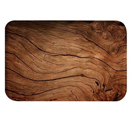 A.Monamour Badematten Badteppiche Badvorleger Alte Braune Eiche Holz Textur Holz Hintergrund Abstrakte Kunst Weich Saugfähigen Flanell Anti-Rutsch rutschfeste Boden Teppich Teppich Teppiche 40x60cm A.Monamour Badematten Badteppiche Badvorleger Alte Braune Eiche Holz Textur Holz Hintergrund Abstrakte Kunst Weich Saugfähigen Flanell Anti-Rutsch rutschfeste Boden Teppich Teppich Teppiche 40x60cm von A.Monamour