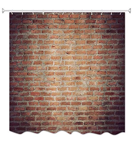 A.Monamour Grunge Getragen Rot Ziegel Beton Wand Abstraktes Bild Drucken Antibakterielle Polyester Stoff Duschvorhang Für Bad Dekoration Zubehör 180X200 cm / 72 "X78 A.Monamour Grunge Getragen Rot Ziegel Beton Wand Abstraktes Bild Drucken Antibakterielle Polyester Stoff Duschvorhang Für Bad Dekoration Zubehör 180X200 cm / 72 "X78 von A.Monamour