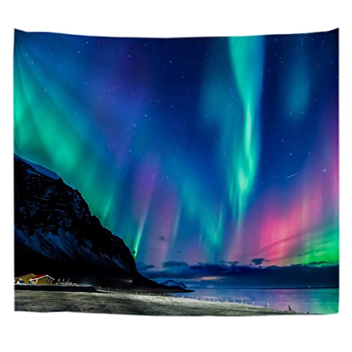 A.Monamour Wandteppiche Wanddekor Bunte Polarer In Island Bild Stoff Wandtuch Wandbehang Wandkunst Wandbilder für Schlafzimmer Schlafsaal Wohnzimmer 130x153cm A.Monamour Wandteppiche Wanddekor Bunte Polarer In Island Bild Stoff Wandtuch Wandbehang Wandkunst Wandbilder für Schlafzimmer Schlafsaal Wohnzimmer 130x153cm von A.Monamour