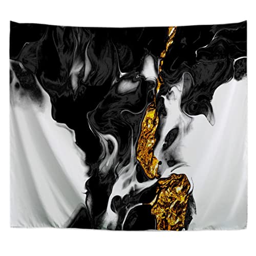 A.Monamour Wandteppiche Wanddekor Schwarz Weiß Golden Element Marmor Textur Hintergrund Abstrakt Kunst Stoff Wandtuch Wandbehang Wandkunst Wandbilder für Schlafzimmer Schlafsaal Wohnzimmer 180x230cm A.Monamour Wandteppiche Wanddekor Schwarz Weiß Golden Element Marmor Textur Hintergrund Abstrakt Kunst Stoff Wandtuch Wandbehang Wandkunst Wandbilder für Schlafzimmer Schlafsaal Wohnzimmer 180x230cm von A.Monamour
