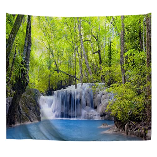 A.Monamour Wandteppiche Wanddekor Thailand Grüne Tropische Dschungelwald Wasserfall Kaskaden Landschaft Stoff Wandtuch Wandbehang Wandkunst Wandbilder für Schlafzimmer Schlafsaal Wohnzimmer 180x230cm A.Monamour Wandteppiche Wanddekor Thailand Grüne Tropische Dschungelwald Wasserfall Kaskaden Landschaft Stoff Wandtuch Wandbehang Wandkunst Wandbilder für Schlafzimmer Schlafsaal Wohnzimmer 180x230cm von A.Monamour